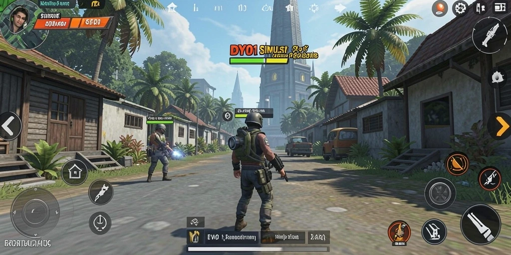 Screenshot DY01 menampilkan gameplay simulasi yang menarik dan interaktif.