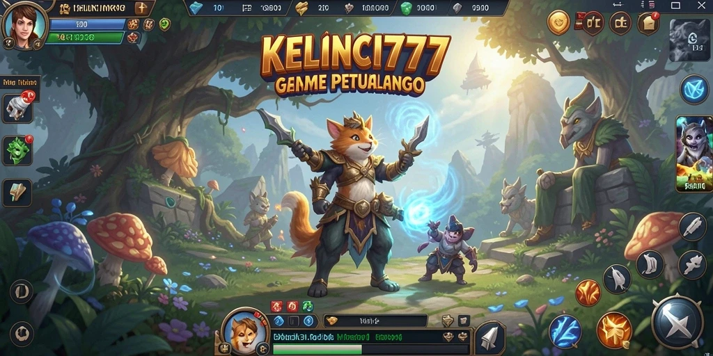 Tampilan aksi pertempuran di dalam game KELINCI777 dengan grafis menakjubkan.