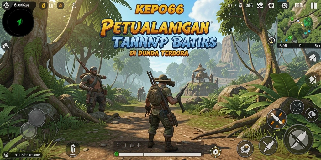 Tampilan gameplay menarik dari KEPO66 yang menunjukkan dunia Open World.